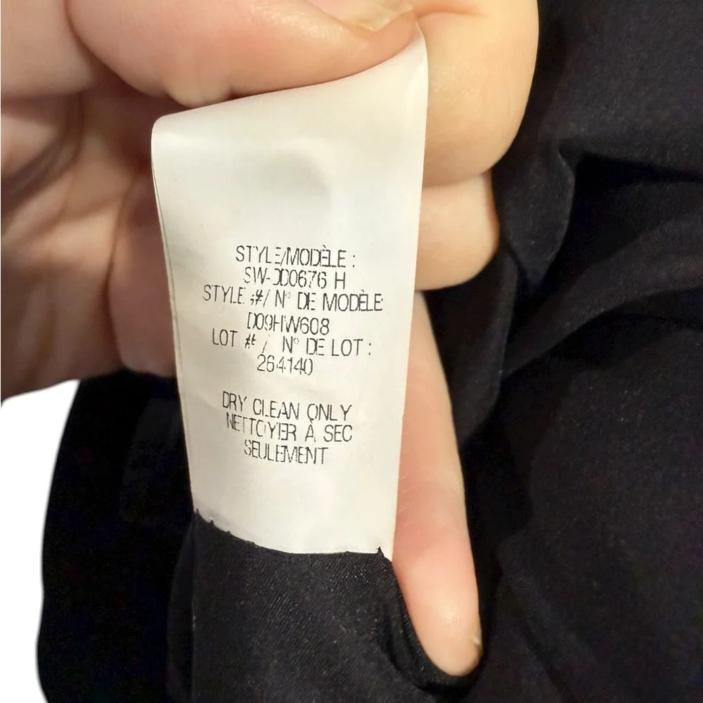 Helmut Lang Angle Zipper Moto Stretch Dress Size Medium - Picture 5 of 8